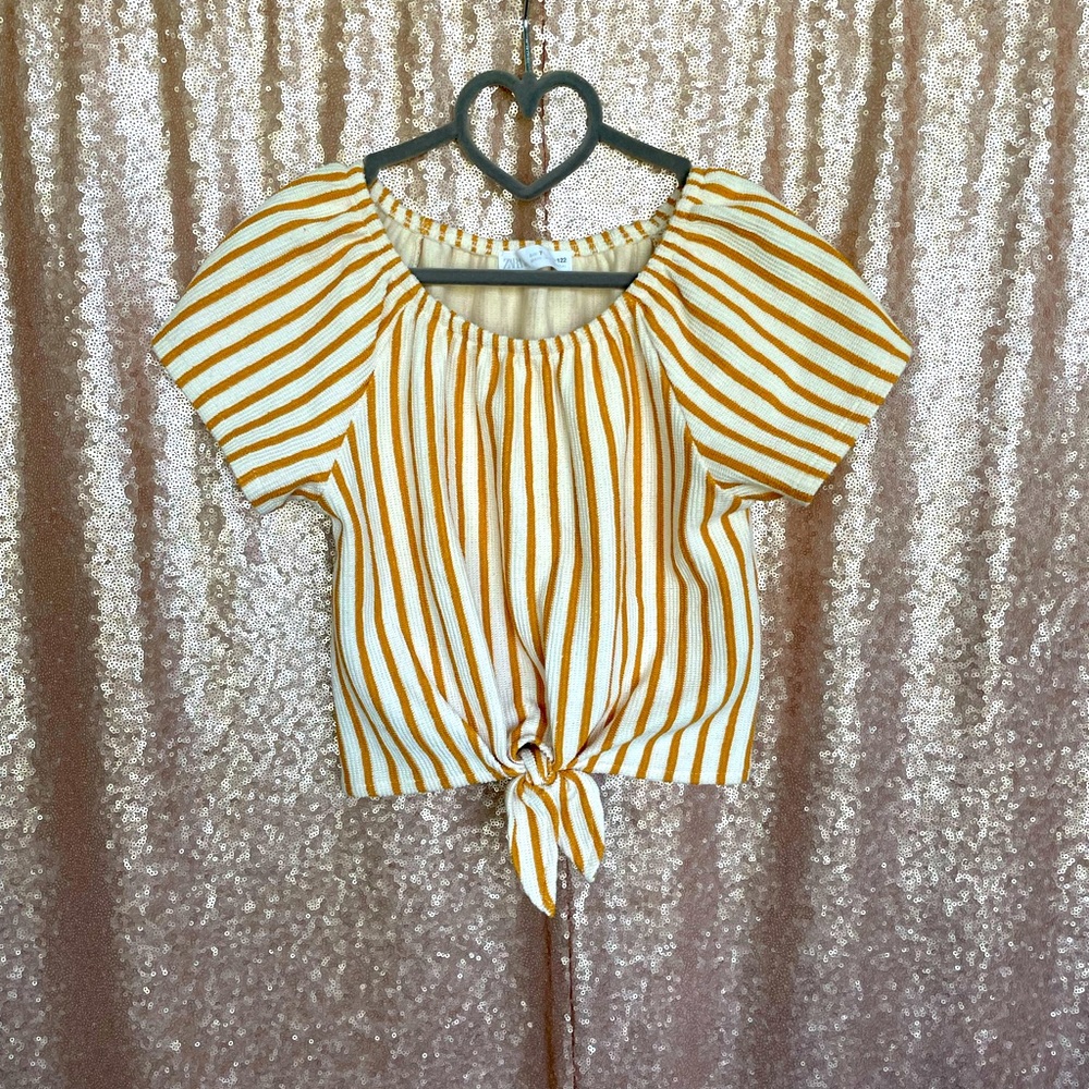 Zara girls crop top sz 7
